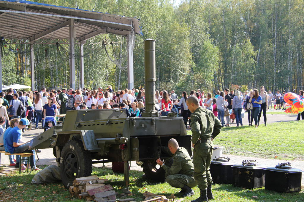 Полевая кухня на Всемирном дне туризма в РМАТ, Сходня, 2015