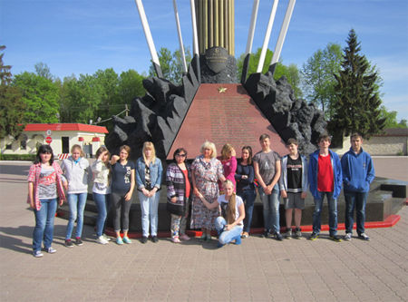 Студенты факультета СПО РМАТ в Пскове, 2014