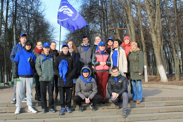 Студенты Владимирского филиала РМАТ приняли участие в эстафете "Владимирская тропа", 2014